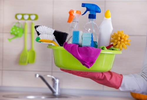 Professional Camden cleaner working on a detailed deep clean