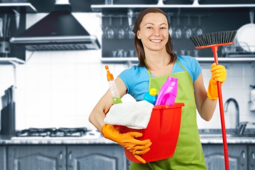 Customer submitting a cleaning complaint for review