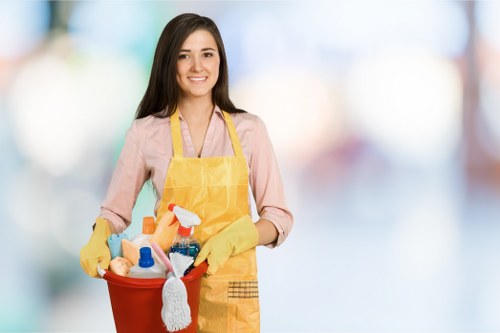 Detailed kitchen and appliance cleaning during a Camden tenancy clean