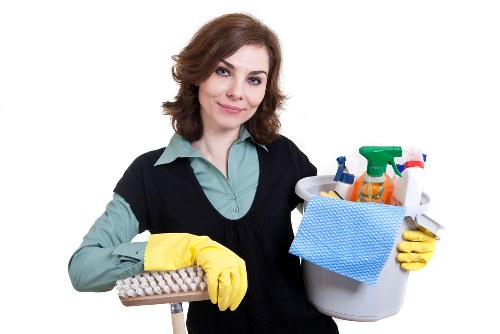 Bathroom deep cleaning as part of an end of tenancy service in Camden
